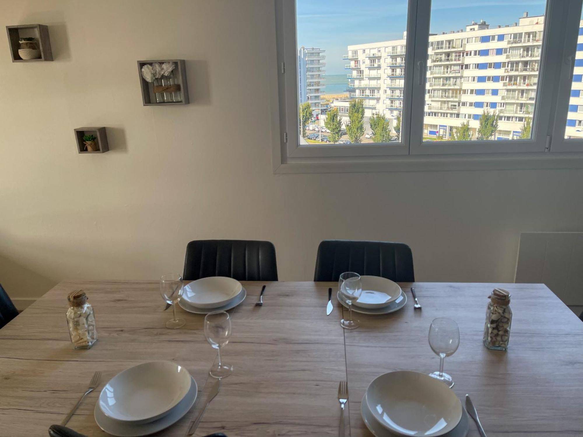 L'Horizon Apartment Calais Bagian luar foto